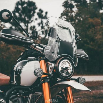 Windschutzscheibe mit GPS-Unterstützung für Triumph 1200 XC-XE