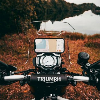 Windschutzscheibe mit GPS-Unterstützung für Triumph 1200 XC-XE