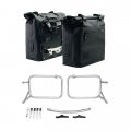Zwei Khali Seitentaschen aus TPU 35L - 45L + Paar Aluminiumplatten mit R & GS Rahmen
