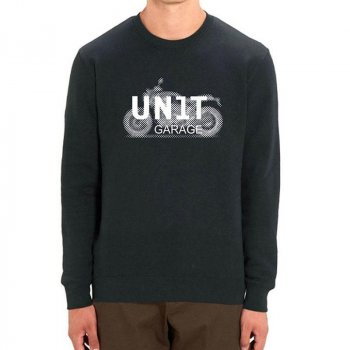 Pioneer Karbonschwarzes Sweatshirt