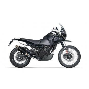 Kit mit schwarzem Edelstahlschalldämpfer Royal Enfield Himalayan 450 (ab 2024)