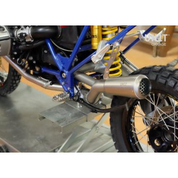 Komplettes Auspuff-Kit HP2 & Megamoto Titanium