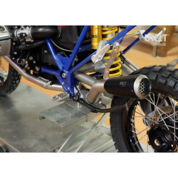 Komplettes Auspuff-Kit HP2 & Megamoto Titanium