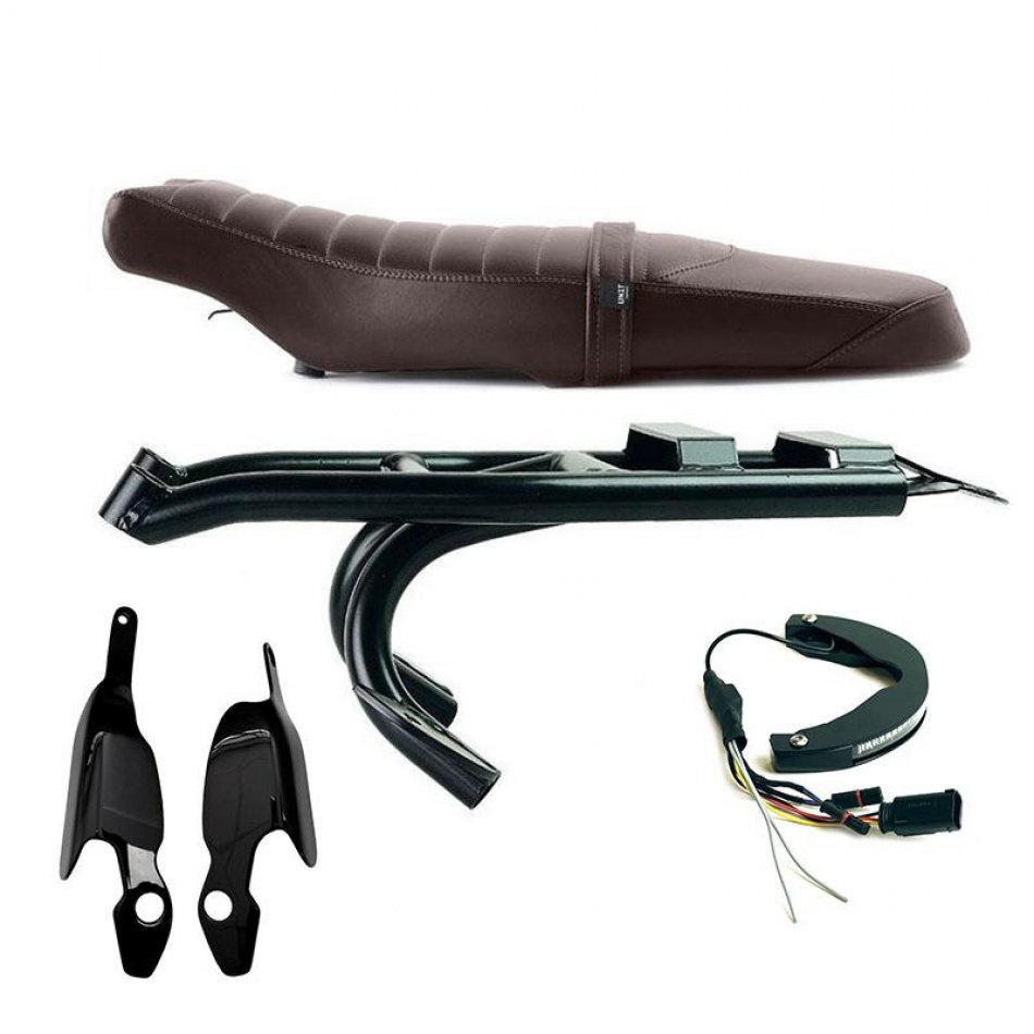 Sportail R18 Kit mit Zweisitzer-Sattel in Leder