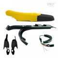 Sportail R18 Kit mit Zweisitzer-Sattel in Sky Yellow 40/Black