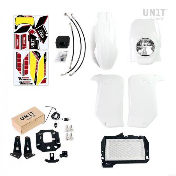 Kit Yamaha Ténéré 700 Classic Weiß