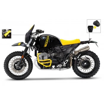 Kit NineT PARIS DAKAR Gelb 40th mit Zubehör