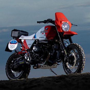 NineT PARIS DAKAR GR86 Kit mit Zubehör