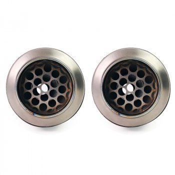 Titanium Doppelter Schalldämpfer mit sichtbarer Schweißnaht