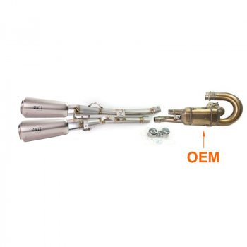 Triumph 1200XC & XE Schalldämpfer