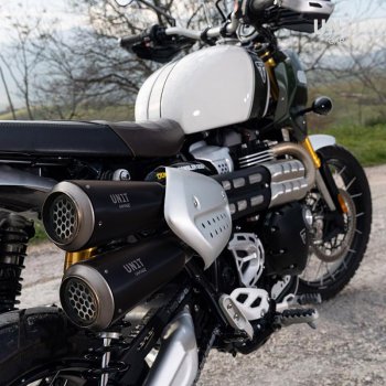 Triumph 1200XC & XE Schalldämpfer