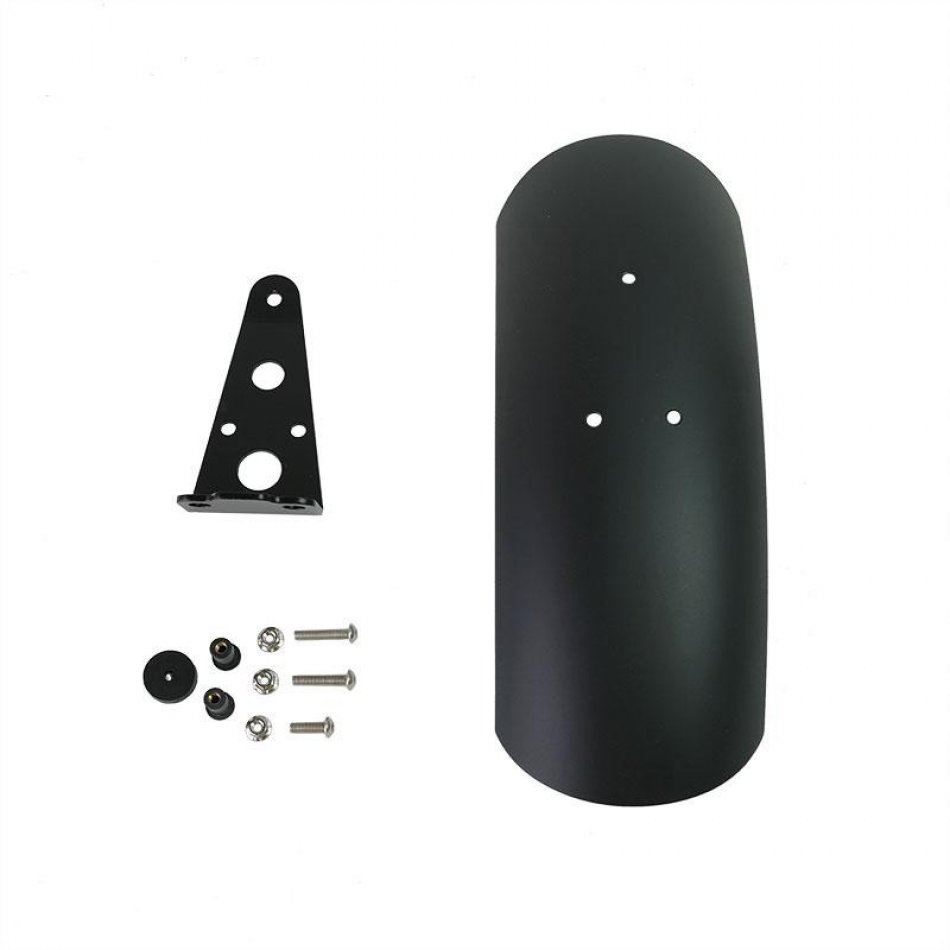 Schwarzer Hoher Kotflügel nineT aus Aluminium