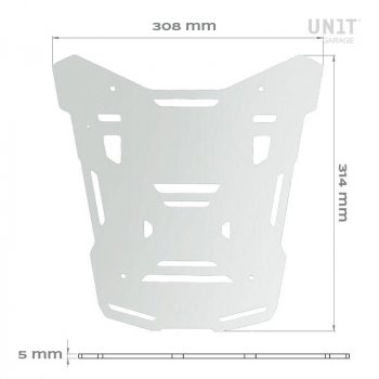 Atlas Top Case Platte für Gepäckablage