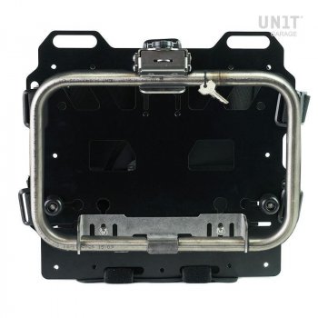 Aluminiumplatte mit vorderer Schnellkupplung aus Hypalon und Schloss