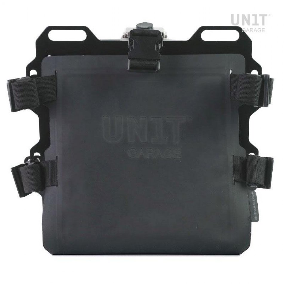 Aluminiumplatte mit vorderer Schnellkupplung aus Hypalon und Schloss