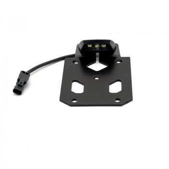 Kennzeichen mit Schnellverschluss BMW R12-R12 NineT-R12 G/S