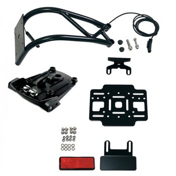 Niedriger Kennzeichenhalter