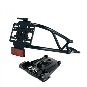 Niedriger Kennzeichenhalter