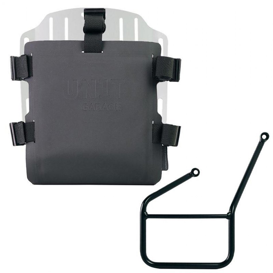 Aluminium-Taschenhalter mit verstellbarer Hypalon-Front und Schnellkupplung + Rahmen