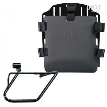 Aluminium-Taschenhalter mit verstellbarer Hypalon-Front und Schnellkupplung + Rahmen