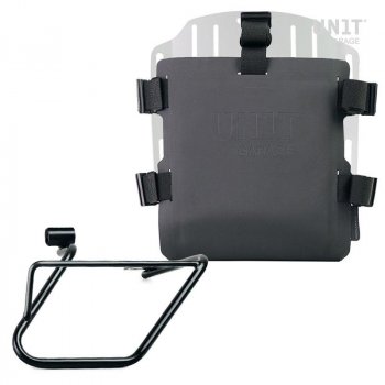 Aluminium-Taschenhalter mit verstellbarer Hypalon-Front und Schnellkupplung + Rahmen