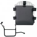 Aluminium-Taschenhalter mit verstellbarer Hypalon-Front und Schnellkupplung + BMW F900GS Rahmen rechts