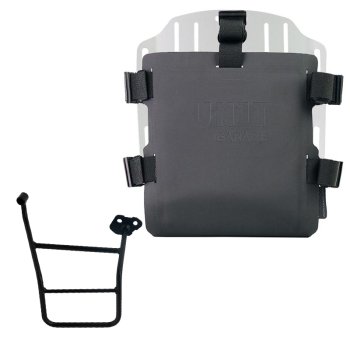 Aluminium-Taschenhalter mit verstellbarer Hypalon-Front und Schnellkupplung + KTM 1290/1390 Super Adventure S-R rechter Rahmen