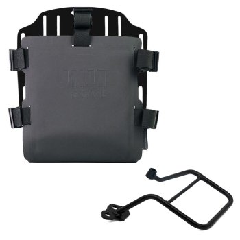 Aluminium-Taschenhalter mit verstellbarer Hypalon-Front und Schnellkupplung + KTM 1290/1390 Super Adventure S-R Linker Rahmen