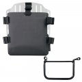 Aluminium-Taschenhalter mit verstellbarer Hypalon-Front und Schnellkupplung + Royal Enfield Himalayan 450 (ab 2024), Rahmen links