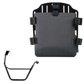 Aluminium-Taschenhalter mit verstellbarer Hypalon-Front und Schnellkupplung + Triumph Street Scrambler 900 (ab 2026) Rechter Rahmen