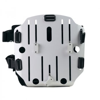 Aluminium-Taschenhalter mit verstellbarer Hypalon-Front und Schnellkupplung