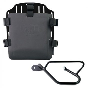 Aluminium-Taschenhalter mit verstellbarer Hypalon-Front und Schnellkupplung + Rahmen