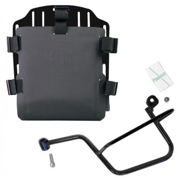 Aluminium-Taschenhalter mit verstellbarer Hypalon-Front und Schnellkupplung + Rahmen