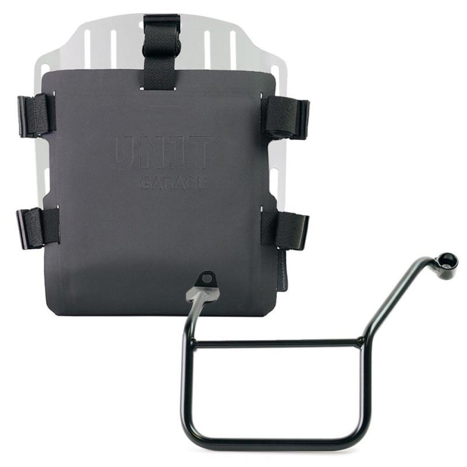 Aluminium-Taschenhalter mit verstellbarer Hypalon-Front und Schnellkupplung + Rahmen