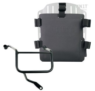 Aluminium-Taschenhalter mit verstellbarer Hypalon-Front und Schnellkupplung + Rahmen