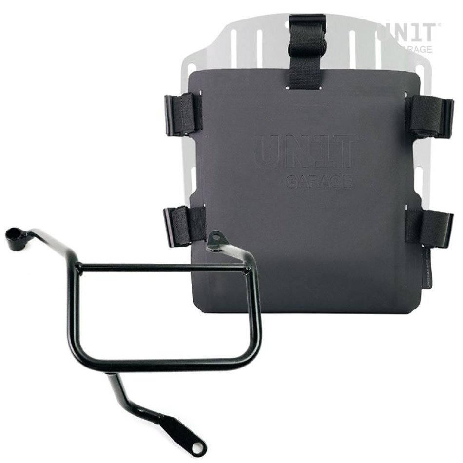 Aluminium-Taschenhalter mit verstellbarer Hypalon-Front und Schnellkupplung + Rahmen