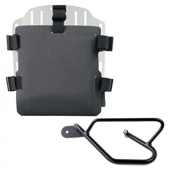 Aluminium-Taschenhalter mit verstellbarer Hypalon-Front und Schnellkupplung + Rahmen