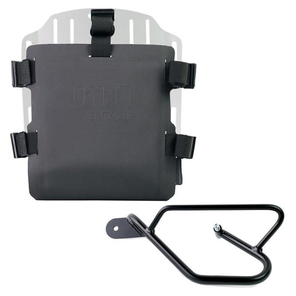 Aluminium-Taschenhalter mit verstellbarer Hypalon-Front und Schnellkupplung + Rahmen