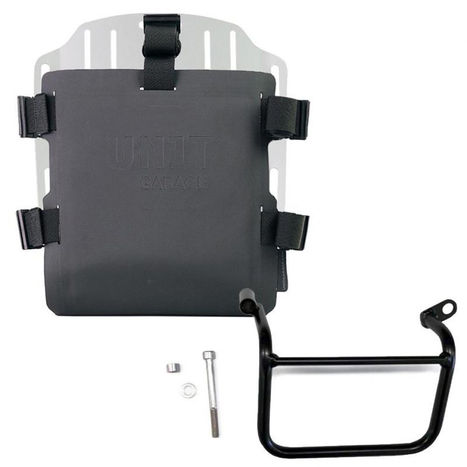 Aluminium-Taschenhalter mit verstellbarer Hypalon-Front und Schnellkupplung + Rahmen