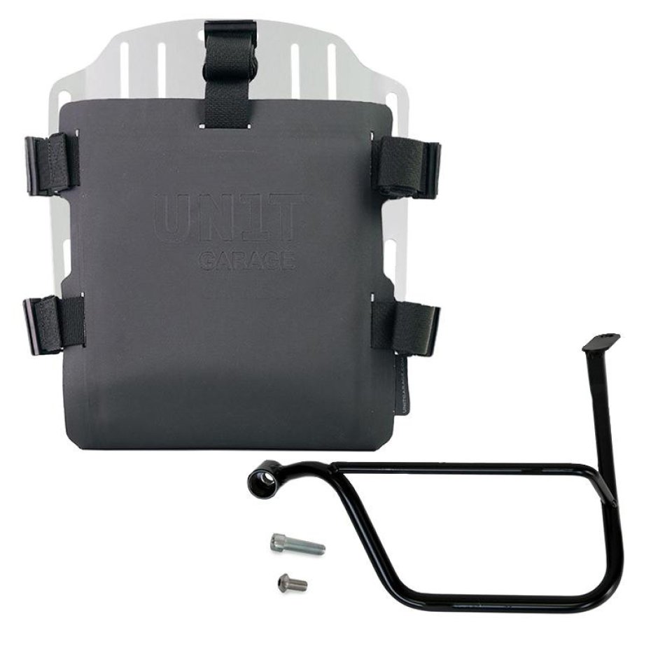 Aluminium-Taschenhalter mit verstellbarer Hypalon-Front und Schnellkupplung + Rahmen