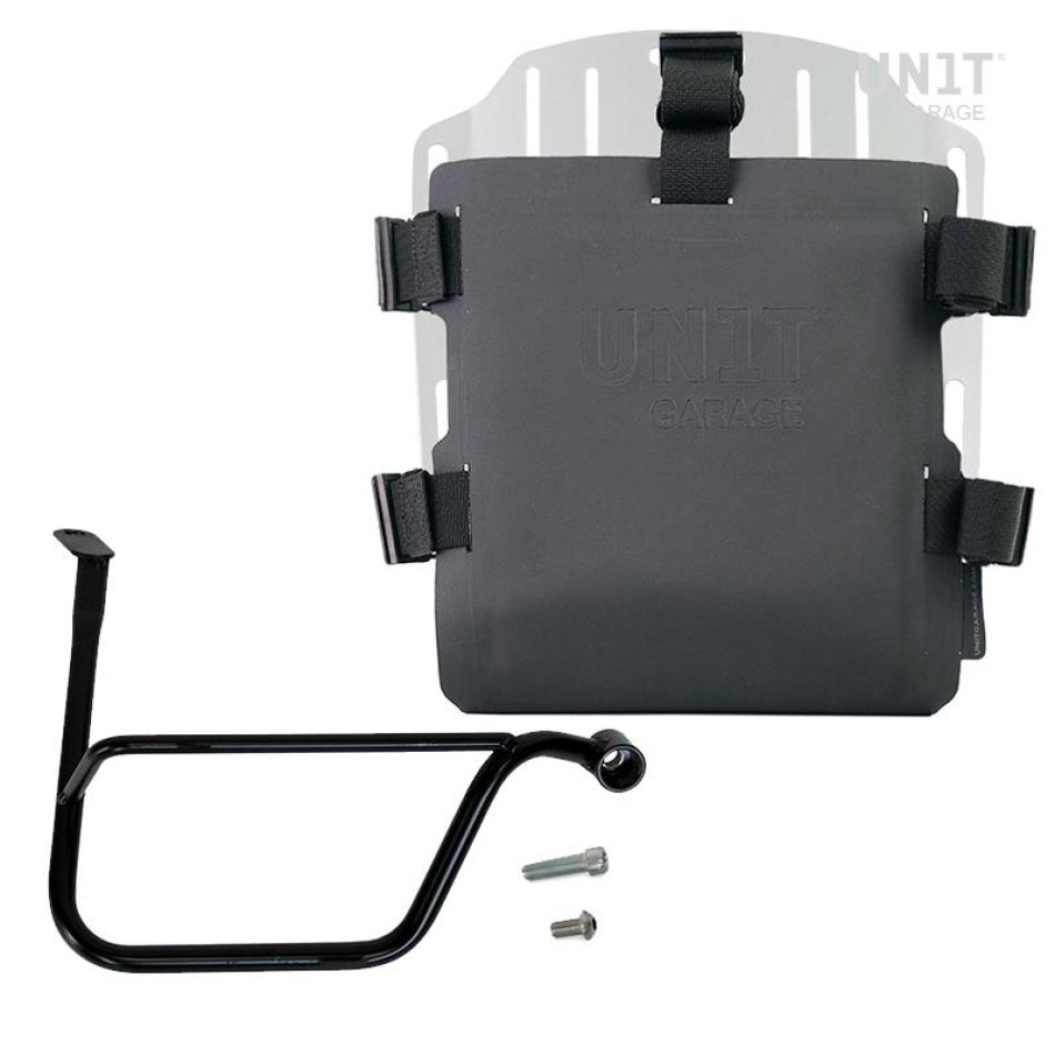 Aluminium-Taschenhalter mit verstellbarer Hypalon-Front und Schnellkupplung + Rahmen