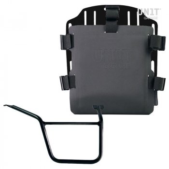 Aluminium-Taschenhalter mit verstellbarer Hypalon-Front und Schnellkupplung + Rahmen