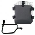 Taschenhalter aus Aluminium mit verstellbarer Front in Hypalon und Schnellkupplung + Rahmen Street Twin-Speed Twin 900 DX (ab 2016)