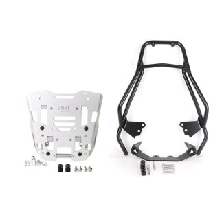 Gepäckträger mit Soziusgriffen + Platte für original BMW F450GS Topcase