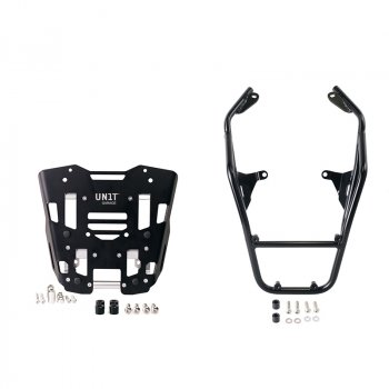 Gepäckträger mit Soziusgriffen + Platte für original BMW R12 G/S Topcase