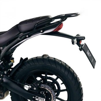 Gepäckträger hinten mit Soziusgriffen Triumph Speed 400 & Scrambler 400