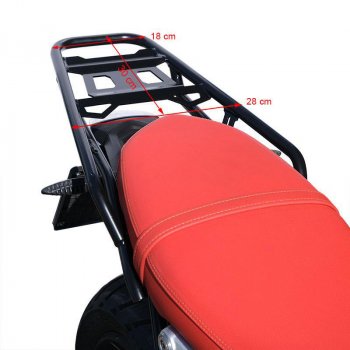 NineT Gepäckträger für Topcase