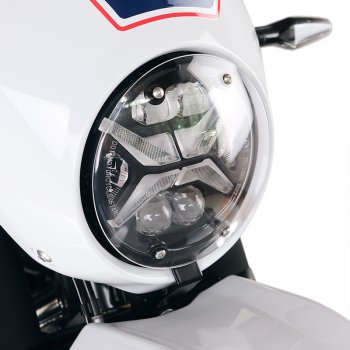 BMW R12 G/S Enduro Scheinwerferschutz für Original-Windschutzscheiben
