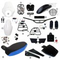R1150R PRO Kit mit Tankseitenverkleidungen im Rohr (Alpine White)