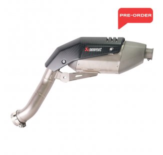 Akrapovic-Unitgarage Hoher Auspuff BMW R12 G/S